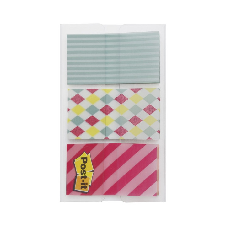 Post-It Index 60 Marcadores Reposicionables - Mediano - Coleccion Carnaval - Color Varios