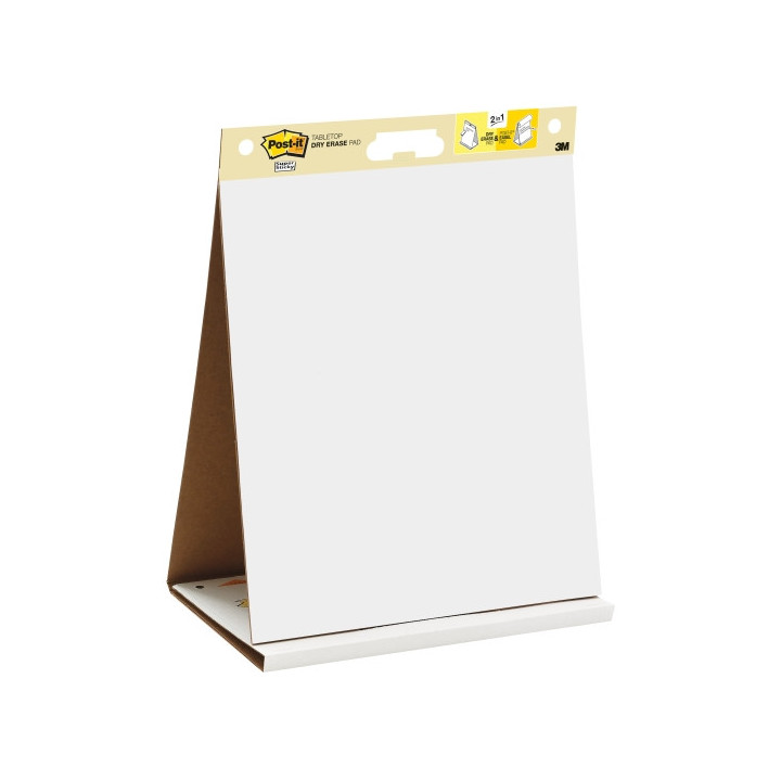 Post-It Super Sticky Bloc de 20 Blocs de Reuniones - Forma Rectangular - 508x584.2mm - Color Blanco