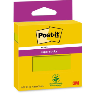 Post-It Super Sticky Pack de Hojas/Bloc