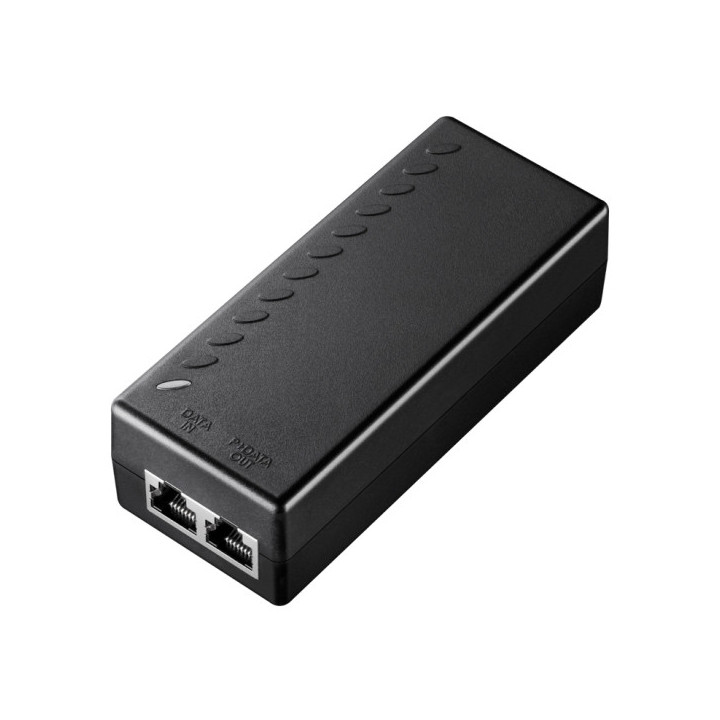 Cudy Inyector Gigabit PoE+/PoE - Potencia hasta 30W - 2 Puertos - Datos y Alimentacion por El Mismo Cable hasta 100m - Carcasa