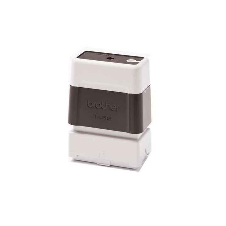 Brother PR1438B6P Pack de 6 Monturas de Sellos Originales - 14x38mm - Color Negro