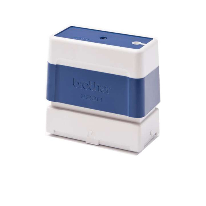 Brother PR2260E6P Pack de 6 Monturas de Sellos Originales - 22x60mm - Color Azul