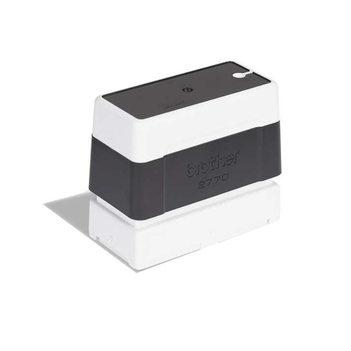 Brother PR2770B6P Pack de 6 Monturas de Sellos Originales - 27x70mm - Color Negro