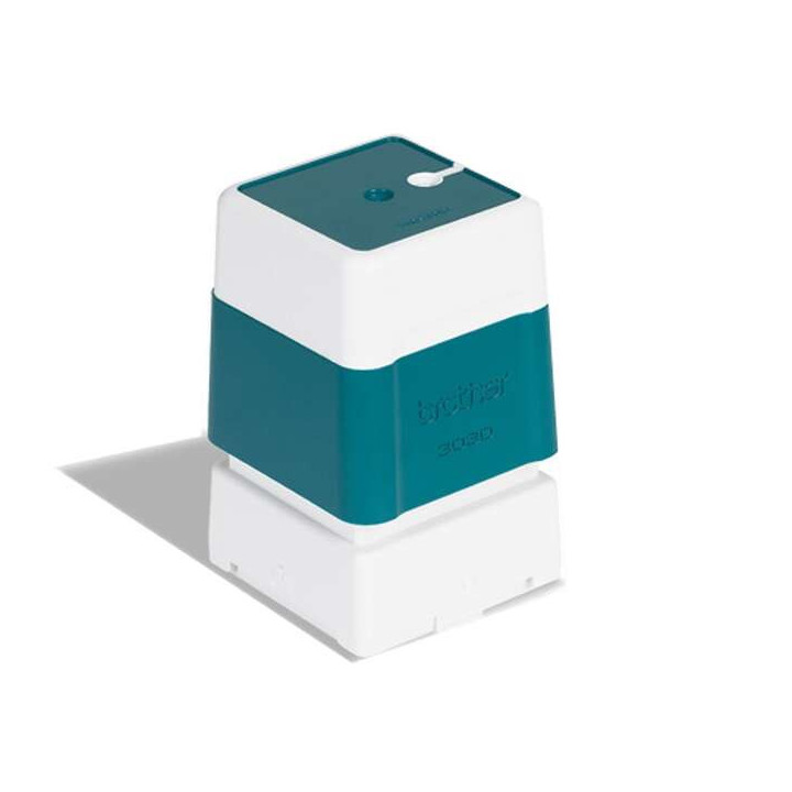 Brother PR3030G6P Pack de 6 Monturas de Sellos Originales - 30x30mm - Color Verde