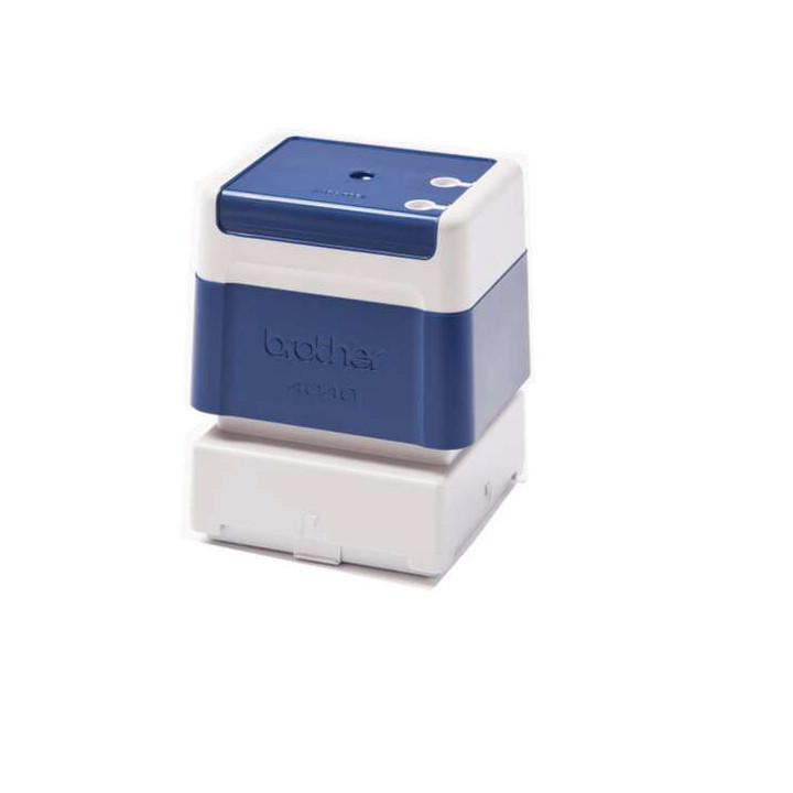 Brother PR4040E6P Pack de 6 Monturas de Sellos Originales - 40x40mm - Color Azul