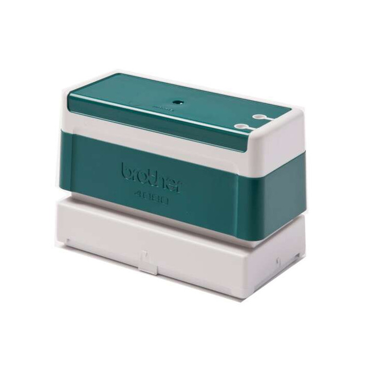 Brother PR4090G6P Pack de 6 Monturas de Sellos Originales - 40x90mm - Color Verde