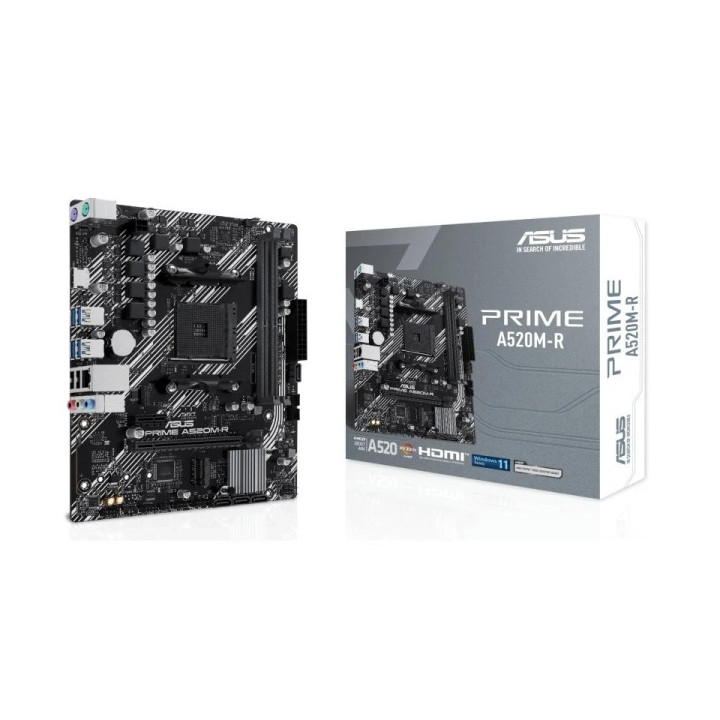 Asus Prime A520M-R Placa Base AMD4 2x DDR4 - HDMI