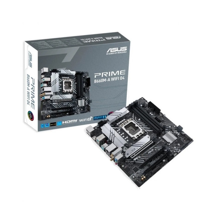 Asus Prime B660M-A WiFi D4 Placa Base Intel 1700 4x DDR4 - WiFi