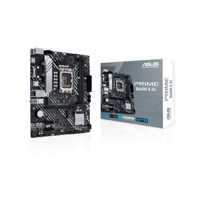 Asus Prime B660M-K D4 Placa Base Intel 1700 2x DDR4 - HDMI