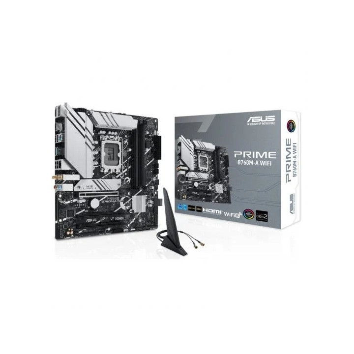 Asus Prime B760M-A WiFi Placa Base Intel LGA1700 4x DDR5 - HDMI
