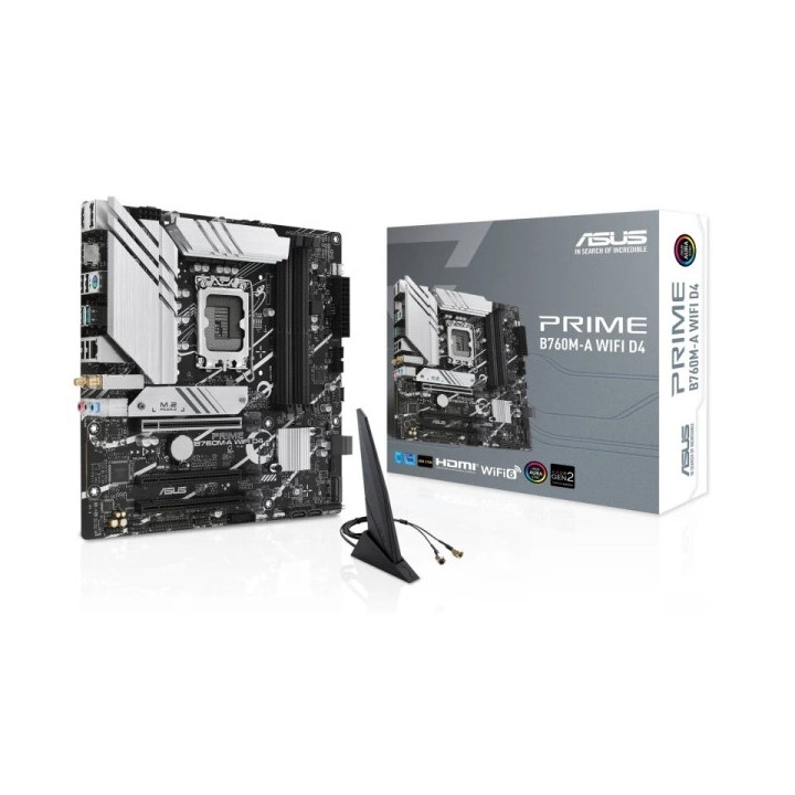 Asus Prime B760M-A WiFi D4 Placa Base Intel LGA1700 4x DDR4 - HDMI