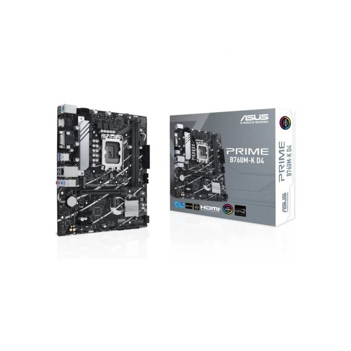 Asus Prime B760M-K D4 Placa Base Intel 1700 2x DDR4 - HDMI