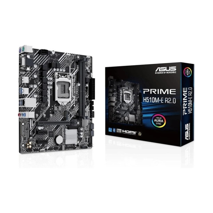 Asus Prime H510M-E R2.0 Placa Base Intel 1200 2x DDR4 - HDMI