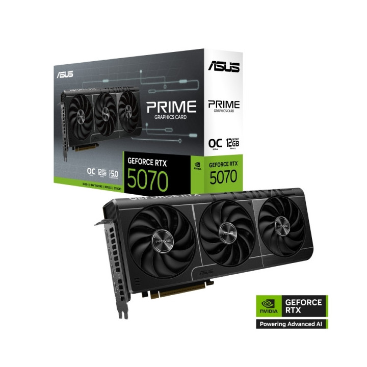 Asus GeForce PRIME-RTX5070-O12G OC Edition Tarjeta Grafica 12 GB GDDR7
