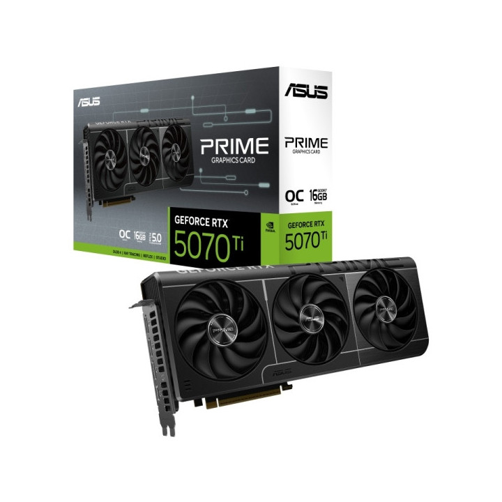 Asus GeForce RTX 5070 TI Prime OC Tarjeta Grafica 16GB GDDR7