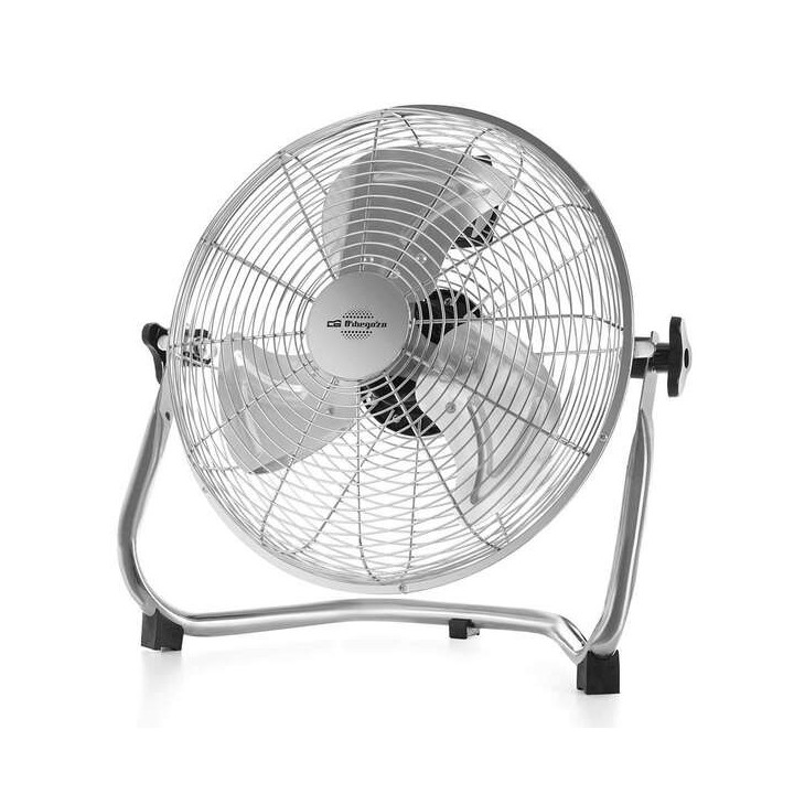 Orbegozo PW 1332 Ventilador Industrial - Potente y Seguro - Aspas de 30cm - 3 Velocidades - Sistema Antivuelco - Asa de Transpo