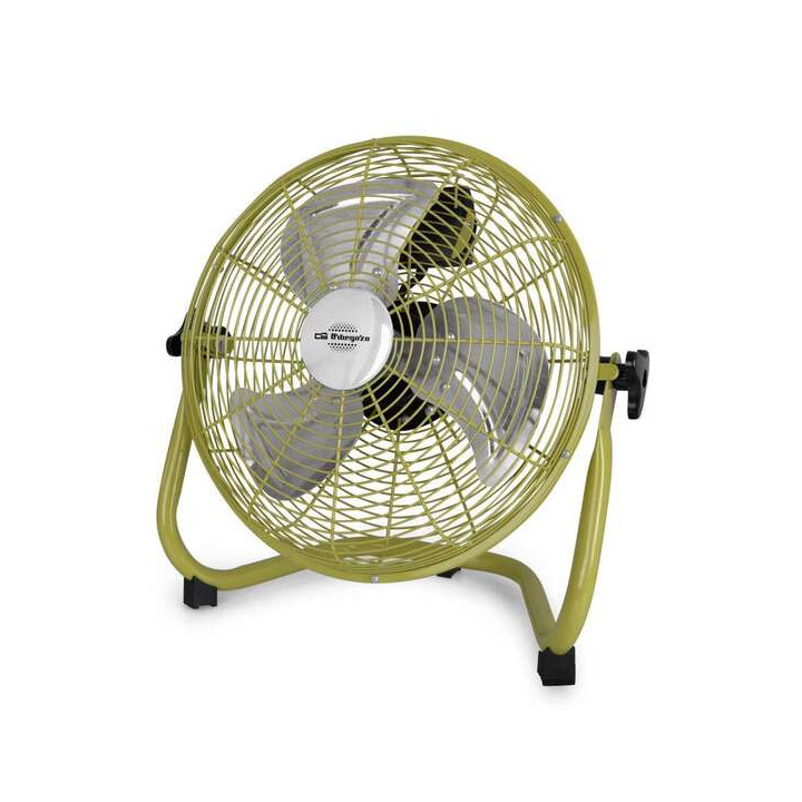 Orbegozo PW 1531 Ventilador Industrial - Potencia 50W - Aspas de 30cm - 3 Velocidades - Seguridad Antivuelco - Cabezal Orientab