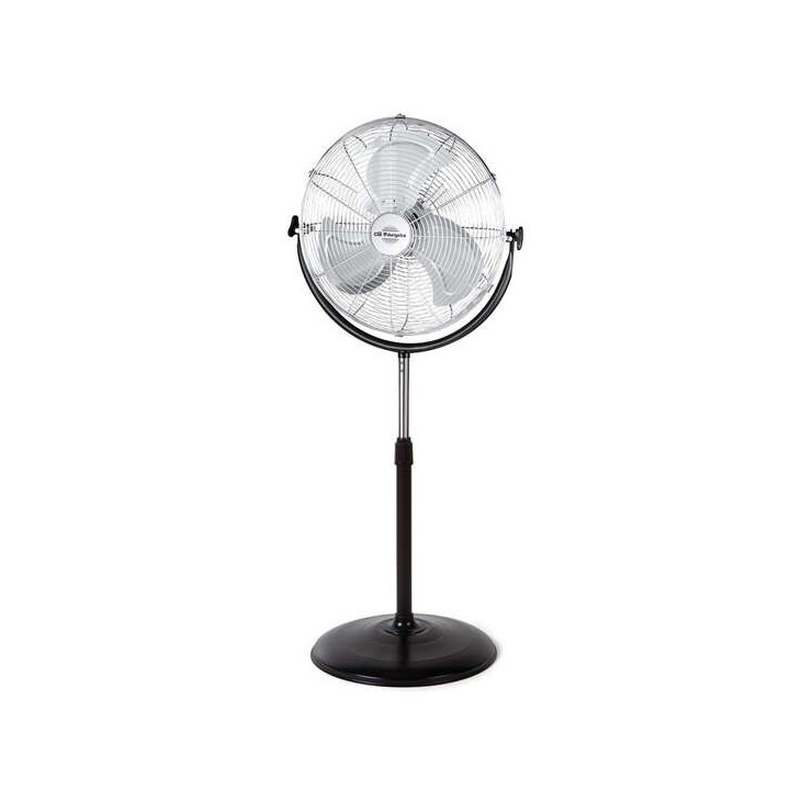 Orbegozo PWS 1950 Ventilador Industrial de Pie - Aspas de 50cm - 3 Velocidades - Altura Regulable - Asa de Transporte y Rejilla