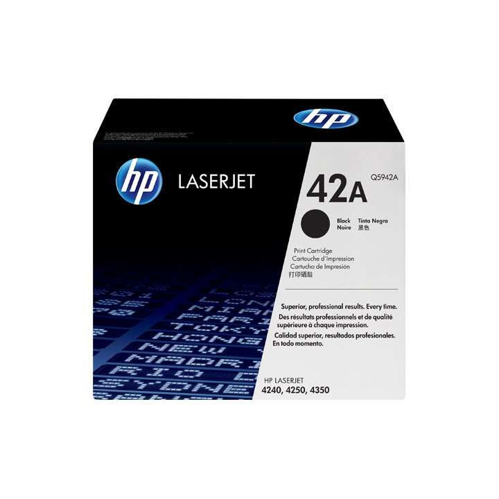 HP Q5942A Negro Cartucho de Toner Original - 42A