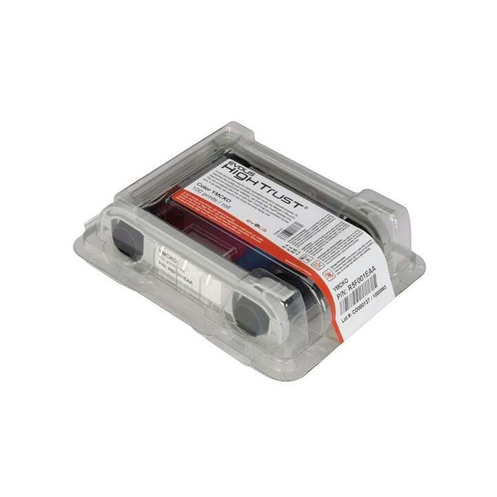 Evolis YMCKO Cartucho de Cinta Original - 200 Impresiones - R5F002EAA