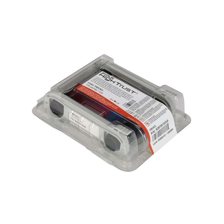 Evolis YMCKO Cartucho de Cinta Original - 200 Impresiones - R5H004NAA