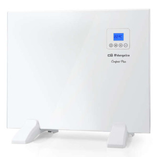 Orbegozo REH 500 a Panel Radiante - Diseño Slim en Blanco - Mando a Distancia - Programacion Diaria y Semanal - Proteccion con