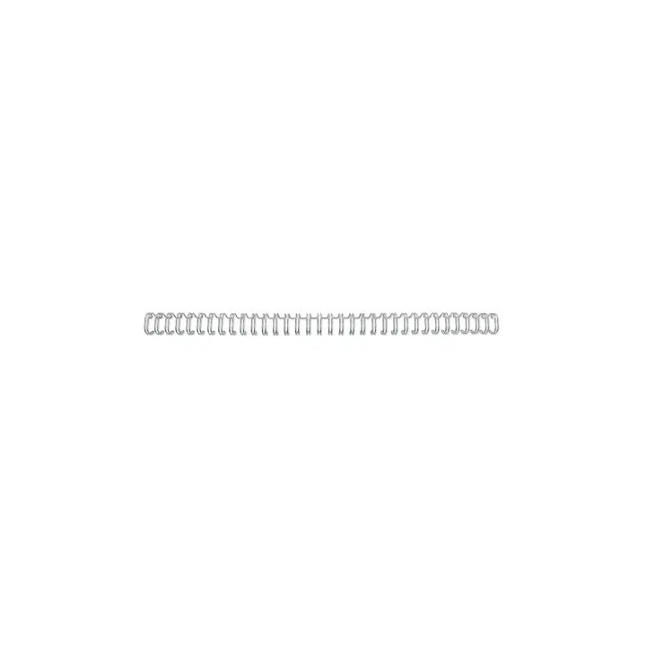 GBC Wirebind Pack de 100 Alambres de Encuadernacion 6mm para Paso 3:1 Redondo o Cuadrado - Formato A4 - Para 34 Orificios - Enc