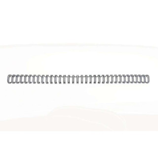 GBC Wirebind Pack de 100 Alambres de Encuadernacion 9.5mm para Paso 3:1 Redondo o Cuadrado - Formato A4 - Para 34 Orificios - E