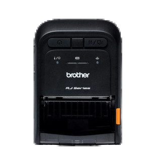 Brother RJ-2035B Impresora Termica Portatil de Etiquetas Bluetooth MFI y USB - Resolucion 203ppp - Velocidad 101mms - Color Neg