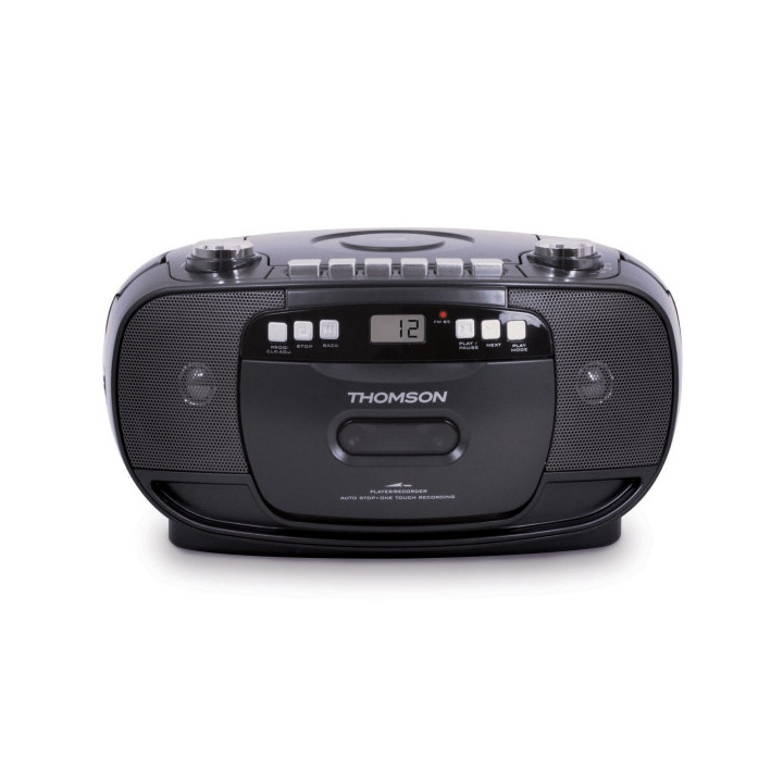 Thomson RK200CD Radio CD con Casete - Color Negro