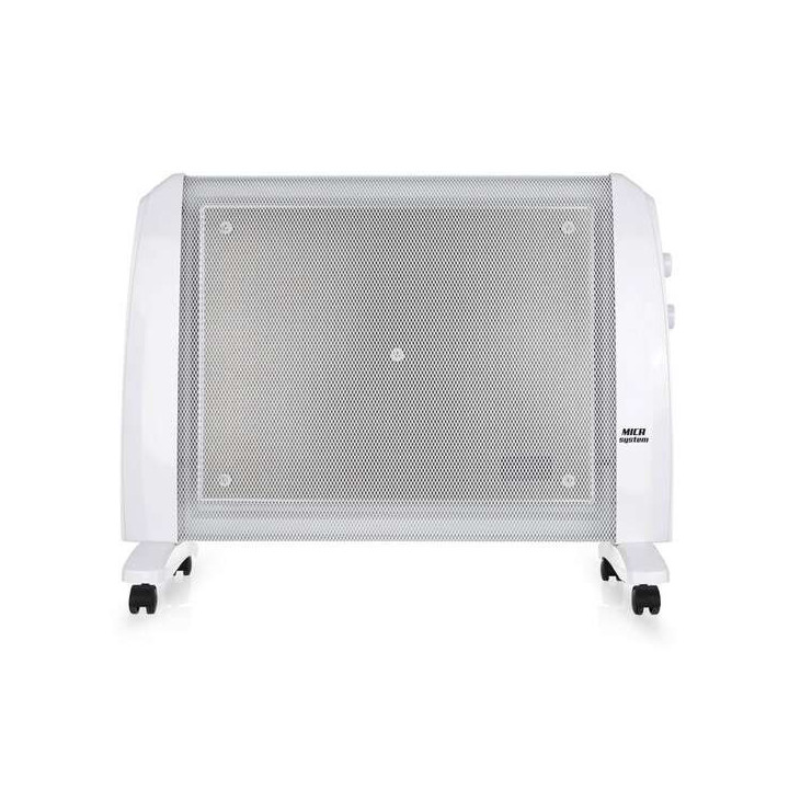 Orbegozo RM 1510 Radiador de Mica Ecoheat - Conveccion Rapida y Difusion Eficiente - Potencia Ajustable - Seguridad Antivuelco