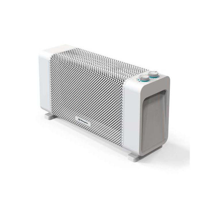 Orbegozo RMB 1010 Radiador de Mica Compacto - Potente y Seguro - Conveccion Rapida - Termostato Regulable - Diseño Moderno - I