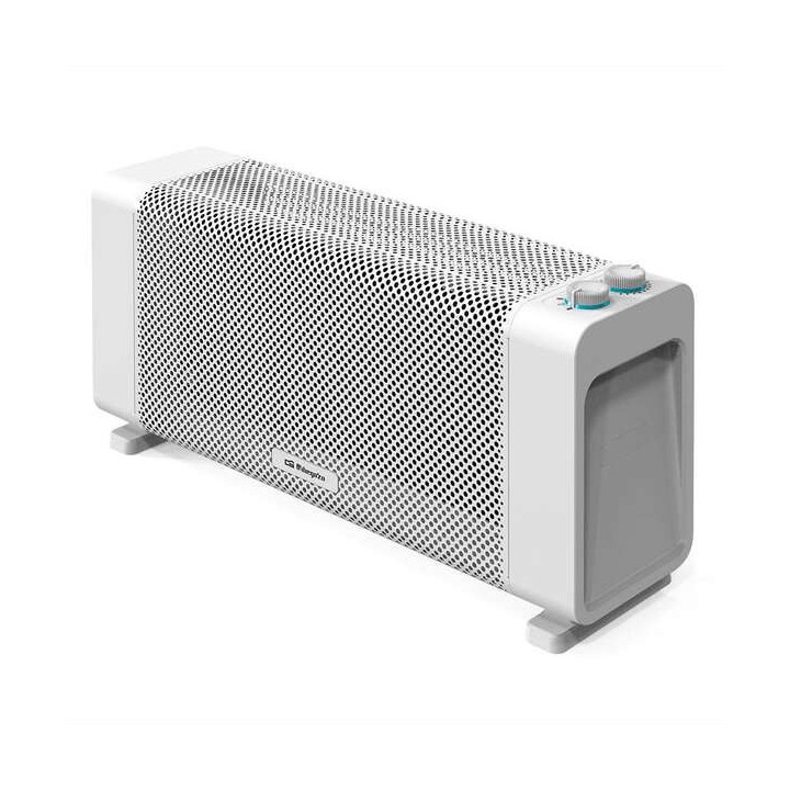 Orbegozo RMB 1510 Radiador de Mica Ultra Rapido - Potencia 1500W - Seguridad Antivuelco - Termostato Regulable - Diseño Compac