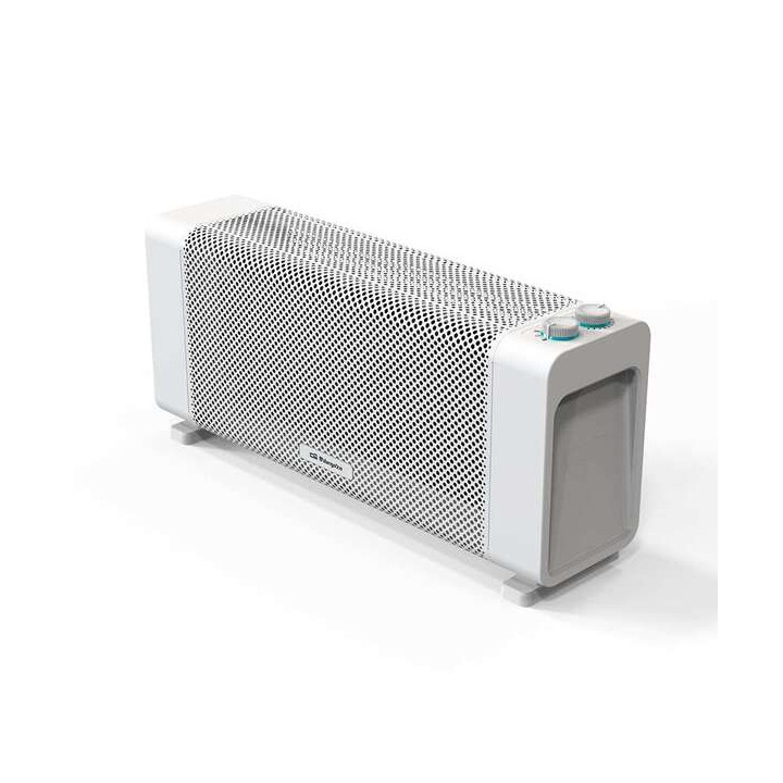Orbegozo RMB 2010 Radiador de Mica Ultra Rapido - Potencia 2000W - Seguridad Antivuelco - Termostato Regulable - Diseño Compac