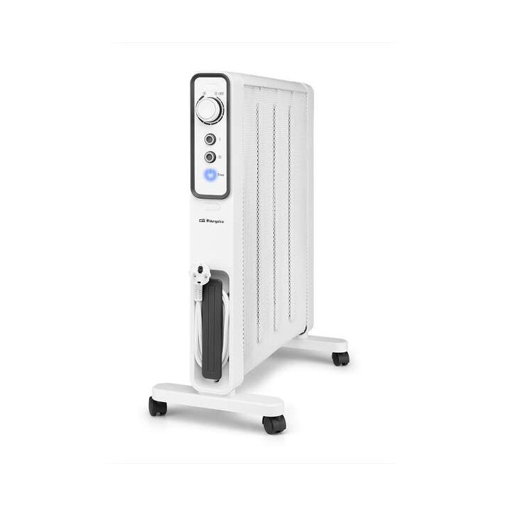 Orbegozo RMN 1500 Radiador de Mica Potente y Eficiente - Potencia Maxima de 1500W - Rapida Conveccion y Difusion del Calor - Pr