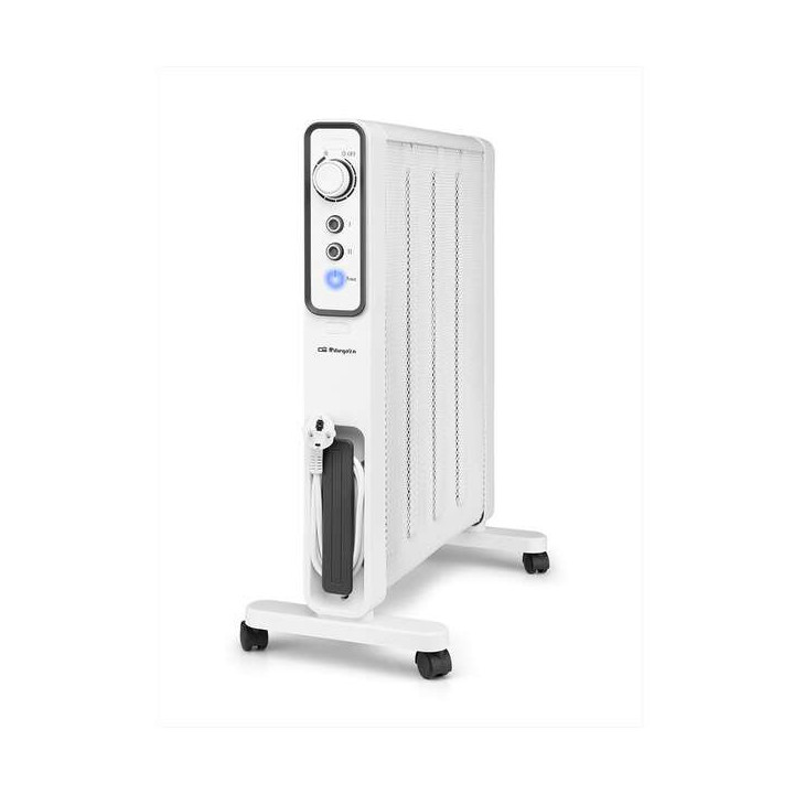 Orbegozo RMN 2000 Radiador de Mica Eficiente - Potente y Silencioso - Proteccion contra Sobrecalentamiento y Antivuelco - Facil