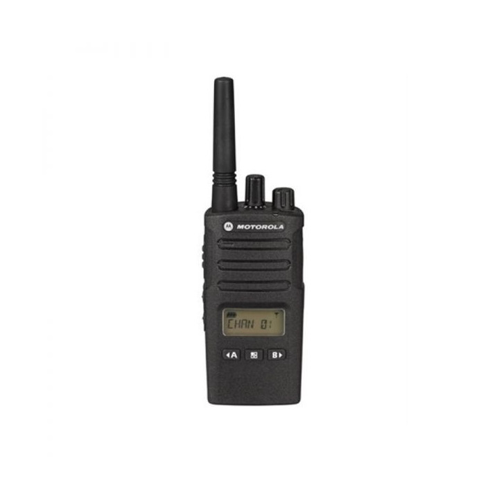 Motorola XT460 Walkie Talkie + Cargador - 16 Canales PMR446 + 219 Codigos - Alcance de hasta 9km - Autonomia hasta 20h