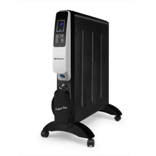 Orbegozo RMW 2010 Radiador de Mica Wifi - Potente y Eficiente - Control Remoto - Display Led - Programable - Seguridad Antivuel