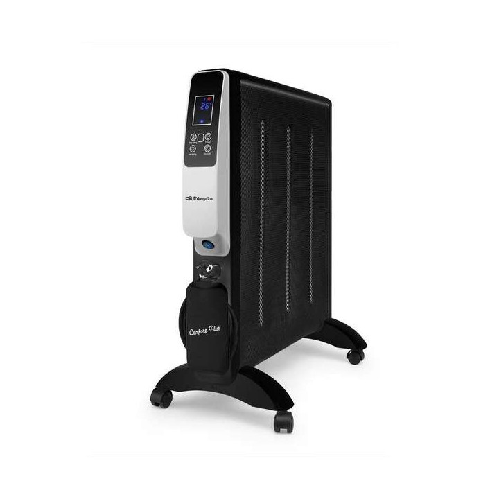 Orbegozo RMW 2010 Radiador de Mica Wifi - Potente y Eficiente - Control Remoto - Display Led - Programable - Seguridad Antivuel