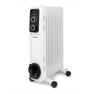 Orbegozo RS 2000 Radiador de Aceite Elegante y Potente - Potencia Maxima 2000W - 9 Elementos Calorificos - Proteccion contra So