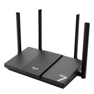 Asus RT-BE50 Router WiFi 7 Dual Band BE3600 AiMesh OFDMA - Velocidad hasta 2882Mbps en 5GHz - 4 Puertos - 4 Antenas - Color Neg