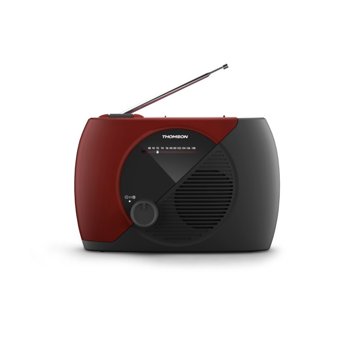 Thomson RT353 Radio FM Portatil -  Color Ganate/Negro