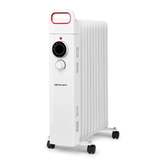 Orbegozo RU 2500 Radiador de Aceite Potente y Seguro - Potencia Maxima 2500W - 11 Elementos Calorificos - Proteccion contra Sob