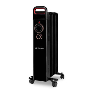 Orbegozo RUN 1500 Radiador de Aceite Eficiente - Potente y Silencioso - Proteccion contra Sobrecalentamiento y Antivuelco - Fac