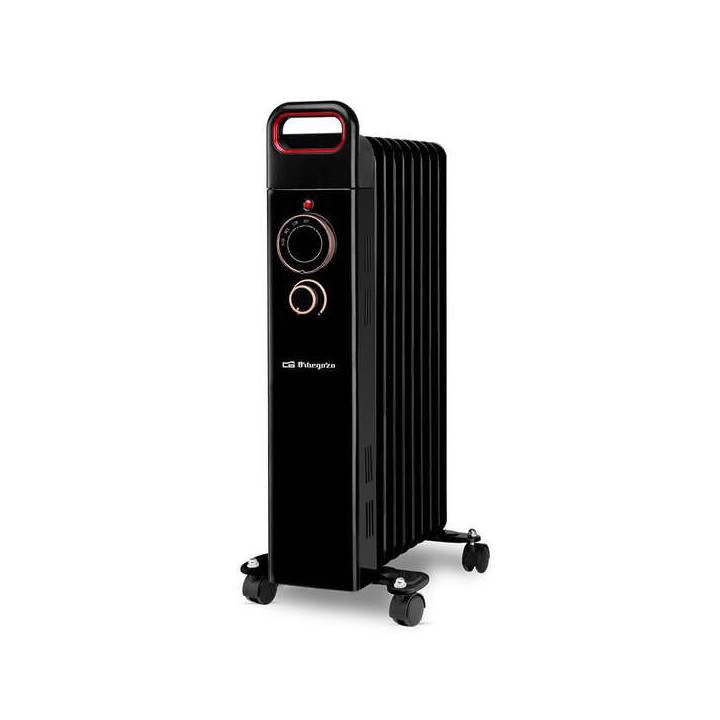 Orbegozo RUN 2000 Radiador de Aceite Eficiente - Potente y Seguro - Inercia Termica - Facil Manejo - Proteccion contra Sobrecal