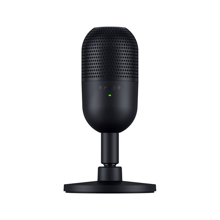 Razer Seiren V3 Mini Microfono Gaming - Captacion de Voz Ultranitida - Aislamiento de Voz - USB - Color Negro