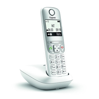 Gigaset A690 Telefono Inalambrico Dect - Identificador de Llamadas - Manos Libres - Control de Volumen - Color Blanco