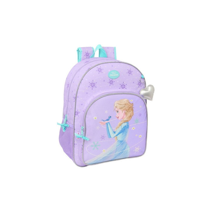 Safta Frozen Spirit Mochila - Adaptable a Carro - Asa de Mano - 33x42x14cm - Color Lila