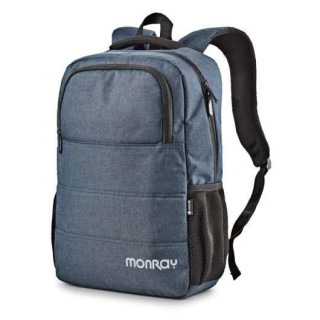 NGS Sacks Charter Mochila para Portatil hasta 15.6" - Suave Acolchado Interno - Bolsillo Central y Laterales - Tirantes Acolcha