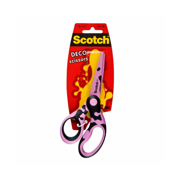 Scotch Deco Tijeras Infantiles - Colores Aleatorios - 16.5cm - Colores Aleatorios